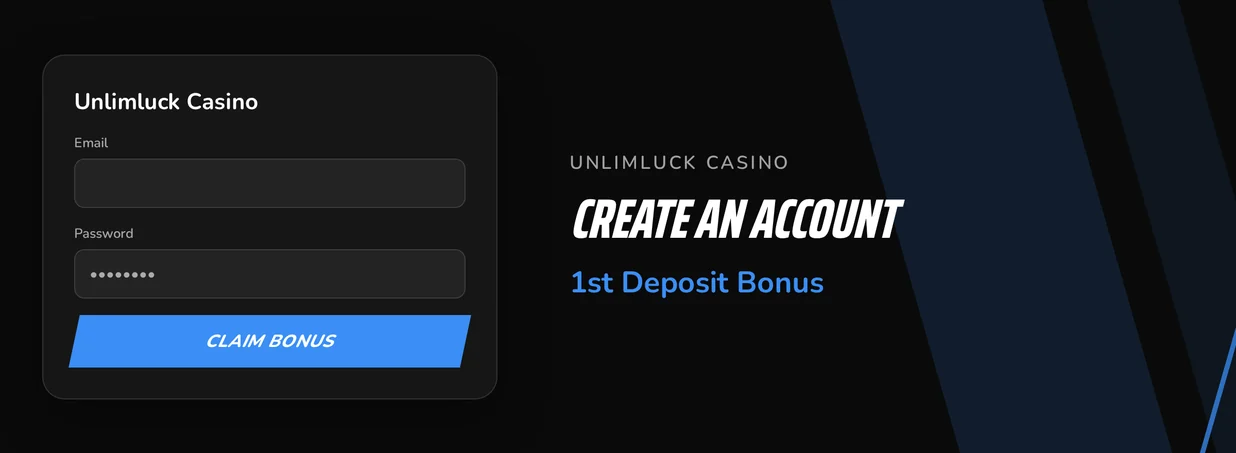 Create your account quickly