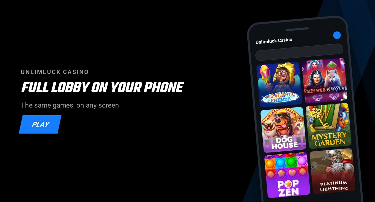 Browse the full mobile lobby